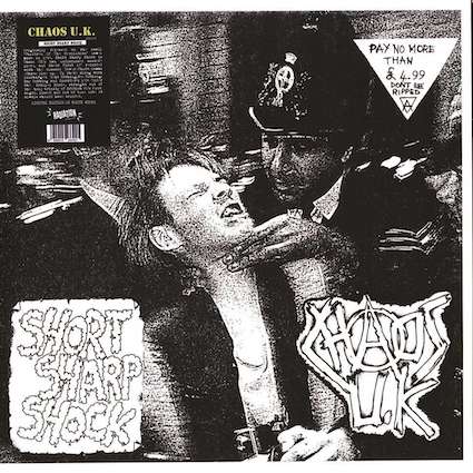 Chaos UK : Short sharp shock LP